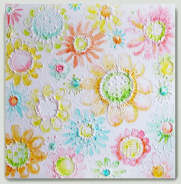Spring Time , 90x90 cm