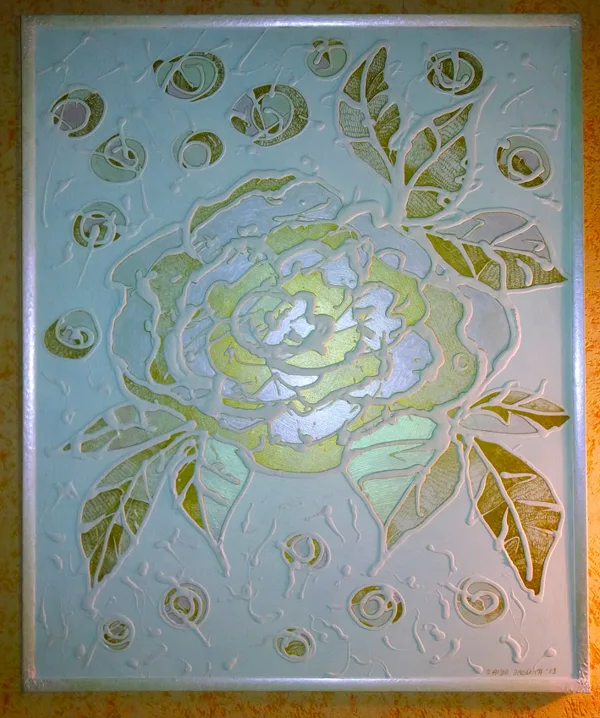 Sold     Gold Rose  70x90
